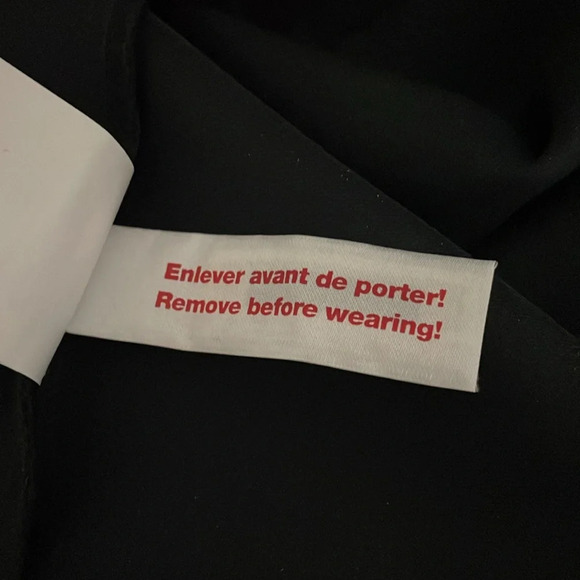 Joseph Ribkoff Dress Midi Floral Lace Overlay Black Size 4 Event Cocktail Sheer - Picture 12 of 14